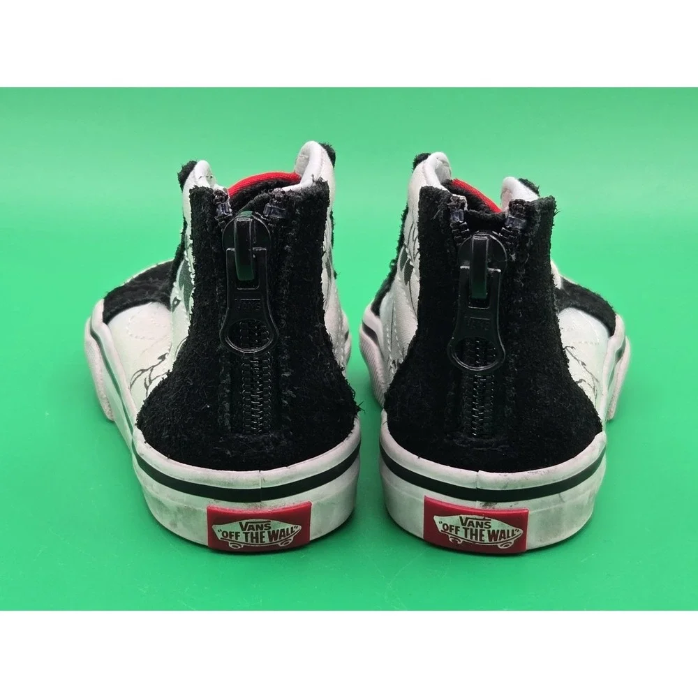 Vans x Peanuts SK8-Hi Sneaker - Joe Cool Snoopy Woodstock Black - Toddler 4.5 US